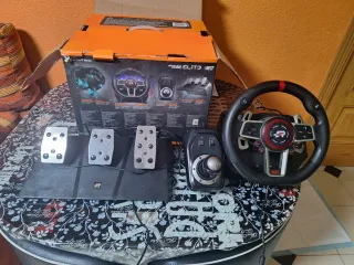 Volante con Pedales y Palanca