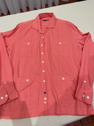 Camisa Spanolo Coral hombre M