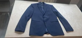 Traje de hombre Mango azul