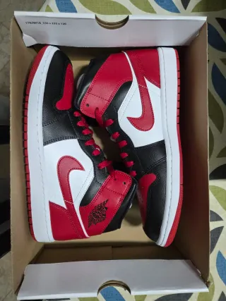 Nike Air Jordan Mid Scarpe Basket Tg 44