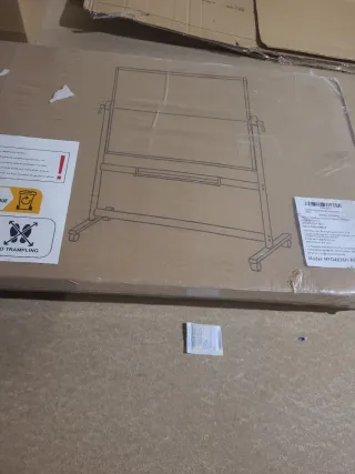 Pizarra magnética móvil