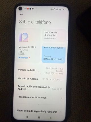 Xiaomi Redmi Note 9 Verde