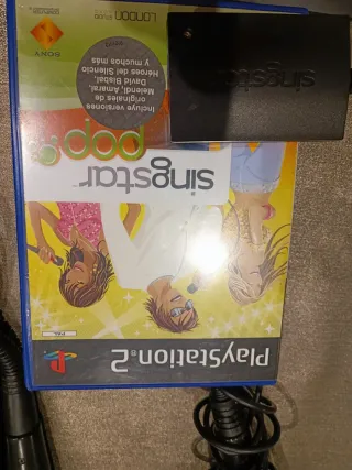 Micrófonos Singstar Pop PS2