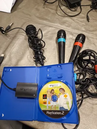 Micrófonos Singstar Pop PS2