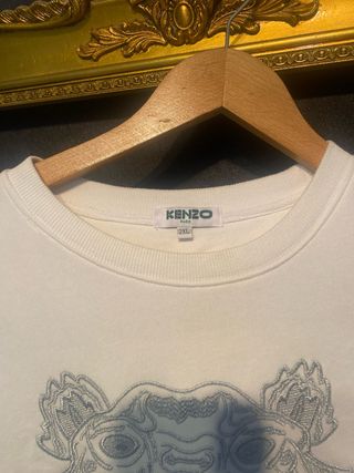 Jersey o sudadera Blanca con Diseño Tigre