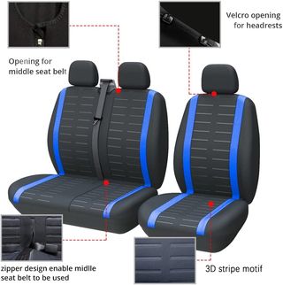 Fundas Asientos Furgoneta/Camión TOYOUN