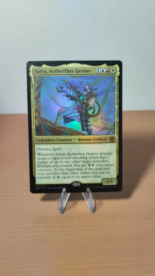Satya, Aetherflux Genius Cartas Magic Inglés