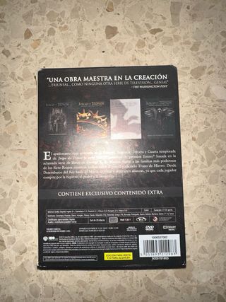 Pack Exclusivo Juego de Tronos DVD