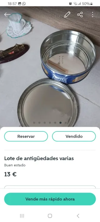 Lote varios antigüedades