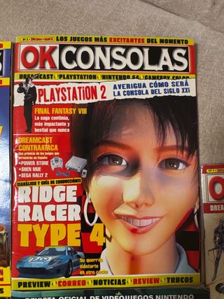 5 revistas OK CONSOLAS Y Nintendo accion
