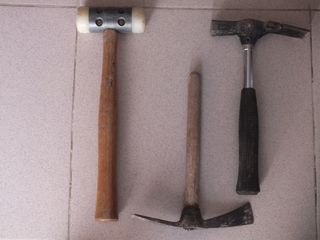 Mazo fibra vidrío y 2 picoletas