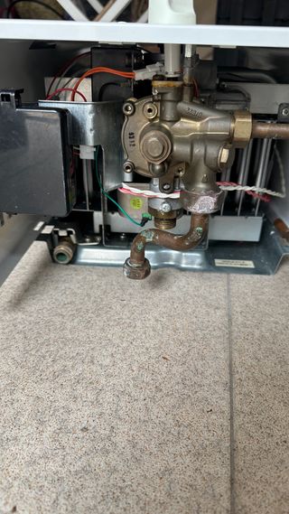 Termo Junkers gas natural blanco