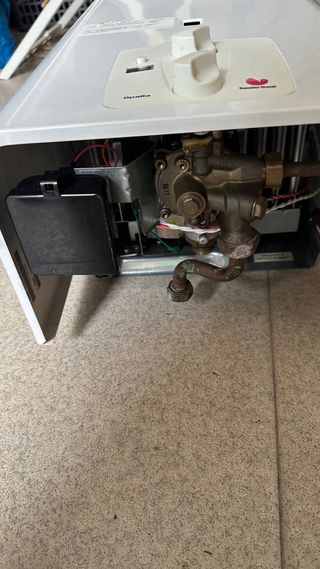 Termo Junkers gas natural blanco