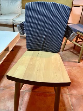 Sedie Nordiche in Legno Massello + Cuscini