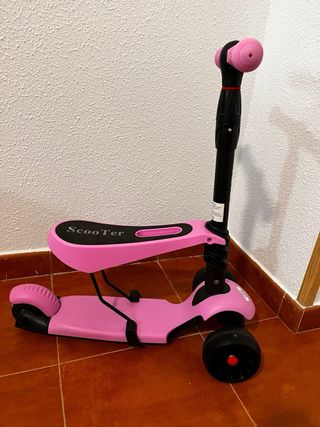 Monopattino Yoleo 3 in 1 con ruote e luci per bambini