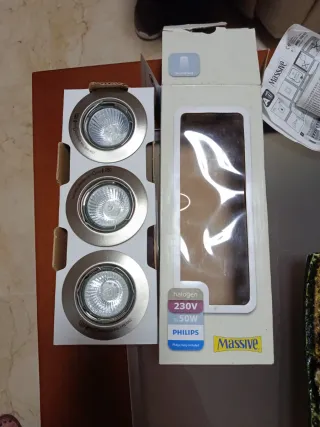 Focos empotrables LED (pack 3)