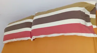 Funda Nórdica, bajera y cojines multicolor