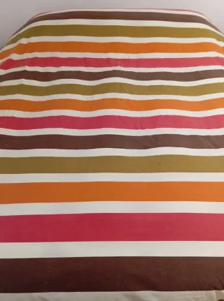 Funda Nórdica, bajera y cojines multicolor