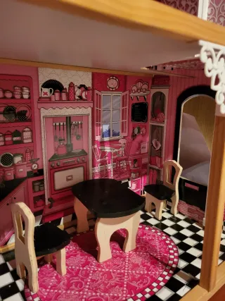 Casita de muñecas KidKraft rosa