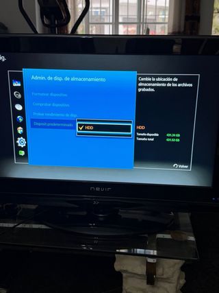 Reproductor Blu-ray Samsung BD-F8500 HDD 500GB