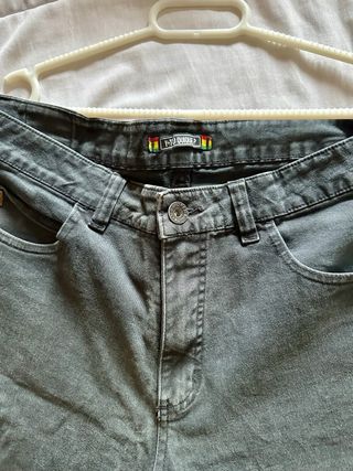 Bermudas Hombre Negro Talla M