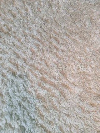 Alfombra  pelo beige poliéster 2,35 largo x 1,70