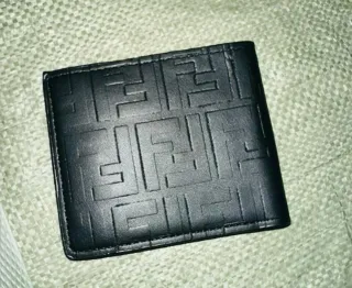 Cartera estilo Fendi Negra