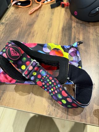 Casco y gafas de esquí Roxy junior chica talla 54