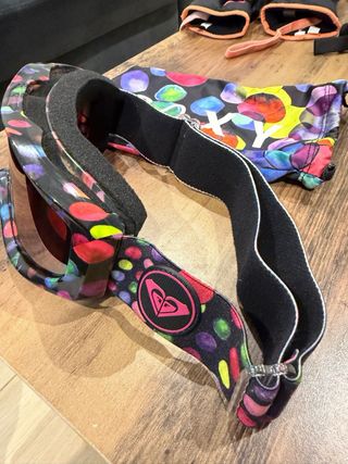 Casco y gafas de esquí Roxy junior chica talla 54