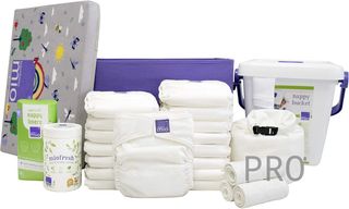 Bambino Mio, miosolo classic set completo de pañales reutilizables, blanco