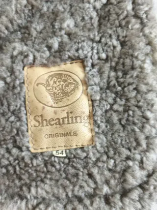 Giaccone vintage pelle e montone anni '80