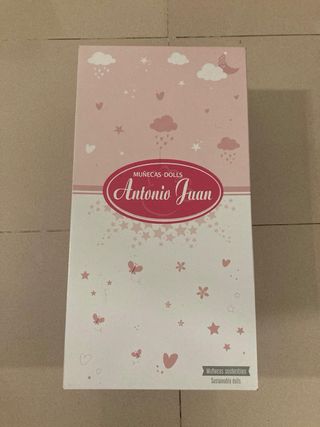 Bebe reborn marca Antonio Juan