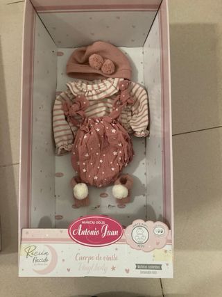 Bebe reborn marca Antonio Juan