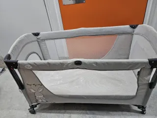Cuna de viaje colecho + cambiador + colchón