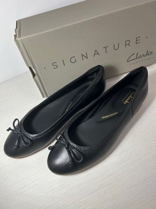 Bailarinas negras Clarks 39