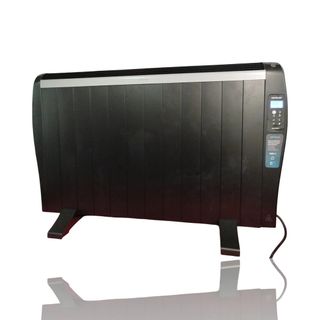 ReadyWarm 2500 Thermal Black Emisor térmico con 12 elementos y 1800 W, pantalla LCD (Negro)