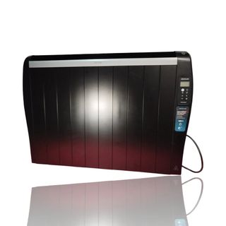 ReadyWarm 2500 Thermal Black Emisor térmico con 12 elementos y 1800 W, pantalla LCD (Negro)