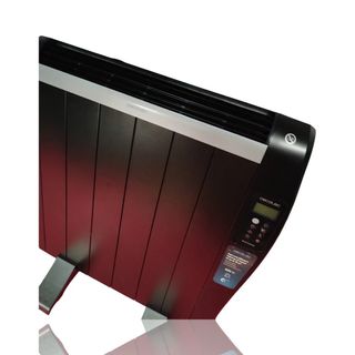 ReadyWarm 2500 Thermal Black Emisor térmico con 12 elementos y 1800 W, pantalla LCD (Negro)