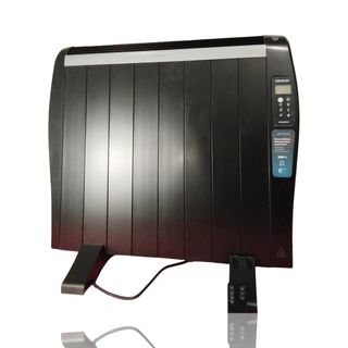 ReadyWarm 2500 Thermal Black Emisor térmico con 12 elementos y 1800 W, pantalla LCD (Negro)