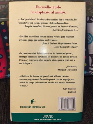 ¿Quién se ha llevado mi queso? Como Adaptarnos ...