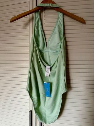 Bañador verde una pieza