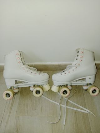 Patines blancos talla 38