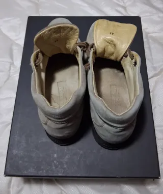 Scarpe Hogan uomo scamosciate beige