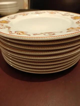 Vendo Platos Porcelanas Bidasoa Colección Clásica.