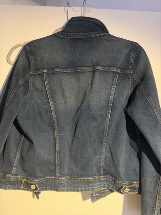 Cazadora tejana Mango Talla XL