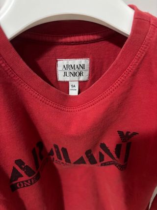 Maglia Armani Junior bimbo tg. 5 anni