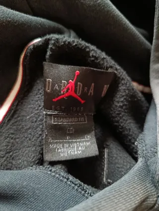 Sudadera Jordan x Nike Gris