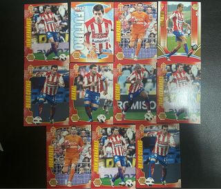 11 Cartas Fútbol Megacrack Sporting 2010 -9-11