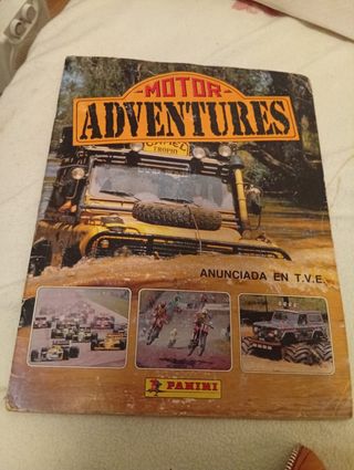 Motor Adventures Panini Álbum Cromos