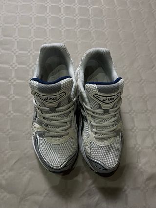 Asics Gel Kayano 14 Plata/Blanco